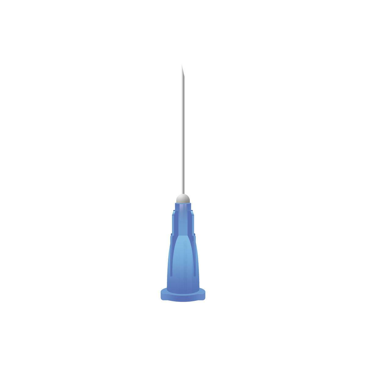 Agujas Unisharp azules de 1 pulgada y 23 g