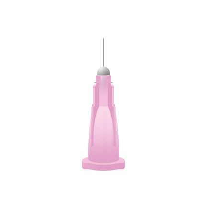 Aguja de mesoterapia Meso-relle de 6 mm y 32 g de color rosa