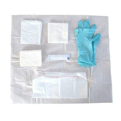 Paquete para pacientes Polyfield con guantes de nitrilo