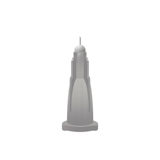 Microaguja Meso-relle gris de 27 g y 2,5 mm para microterapia
