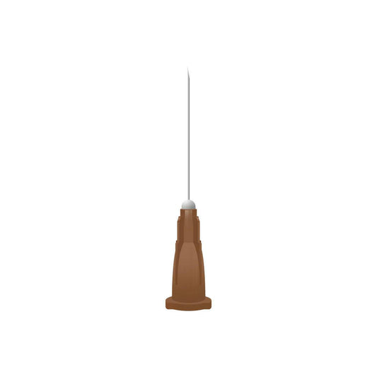Agujas Acucan de 26 g, color marrón, de 0,5 pulgadas