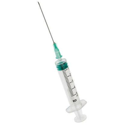 Jeringa y aguja BD Emerald Luer Slip de 5 ml + 21 g de 1,5" BD