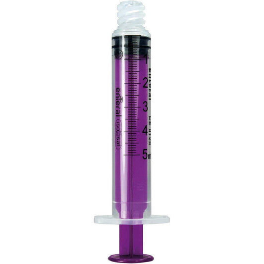 Jeringas enterales ENFIT de 5 ml ISOSAF