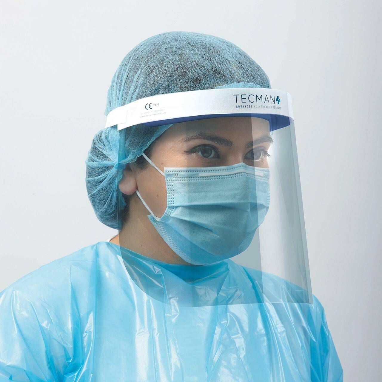 Visera de protección facial desechable (PPE Cat III) - Individual