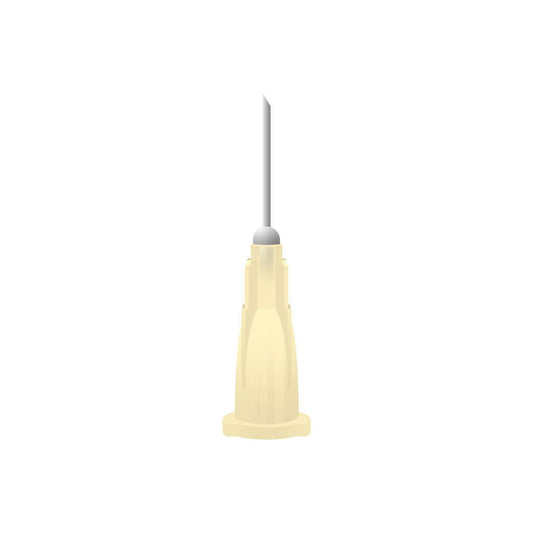 Agujas desechables Agriject de 20 g y 1/2 pulgada con eje de polietileno
