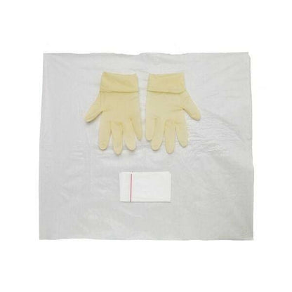 Polyfield Dressing Aid Blanco - Guantes de látex grandes