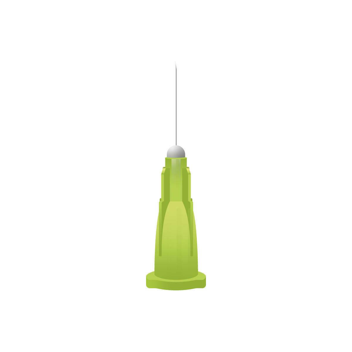 Aguja de mesoterapia Meso-relle verde de 12 mm y 33 g