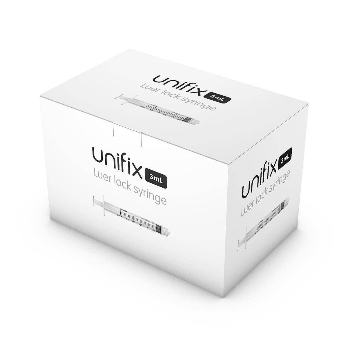 Unifix 3ml Unifix Luer Lock Syringe UKMEDI UK Medical Supplies