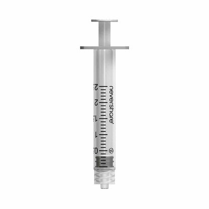 Jeringas Luer Lock Nevershare de 2,5 ml