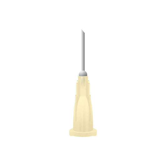 Agujas desechables Agriject de 18 g y 3/4 de pulgada con eje de polietileno