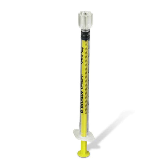 Jeringas BBraun Omnifix-F Luer Slip de 1 ml NRFit