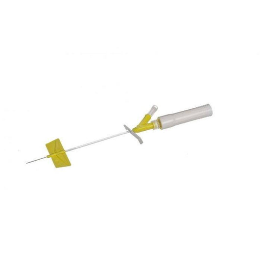 Sistema de catéter IV BD Saf-T-Intima Safety de 24 g y 3/4 pulgadas con adaptador en Y