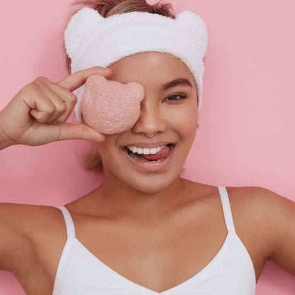 Beard Buff Cherry Blossom Infused Konjac Sponge - UKMEDI