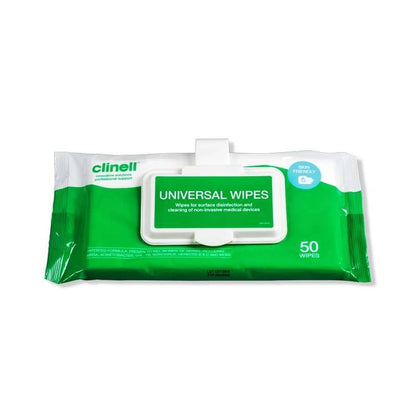 Clinell Toallitas Universales Clip Pack 50