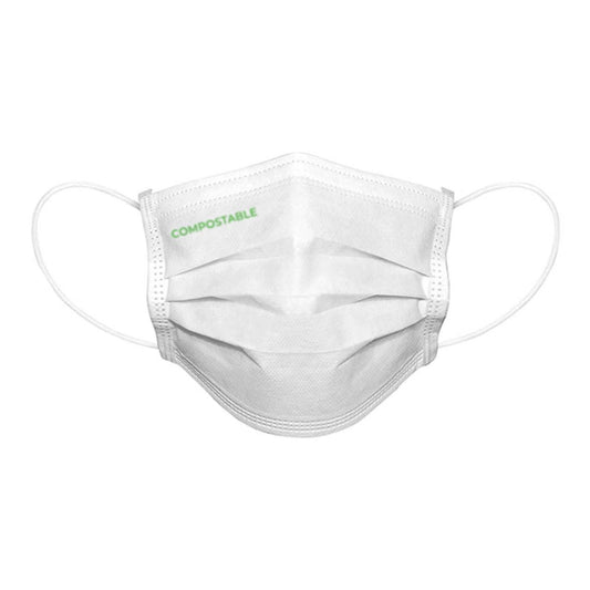 Mascarilla facial ecológica compostable Pack de 50