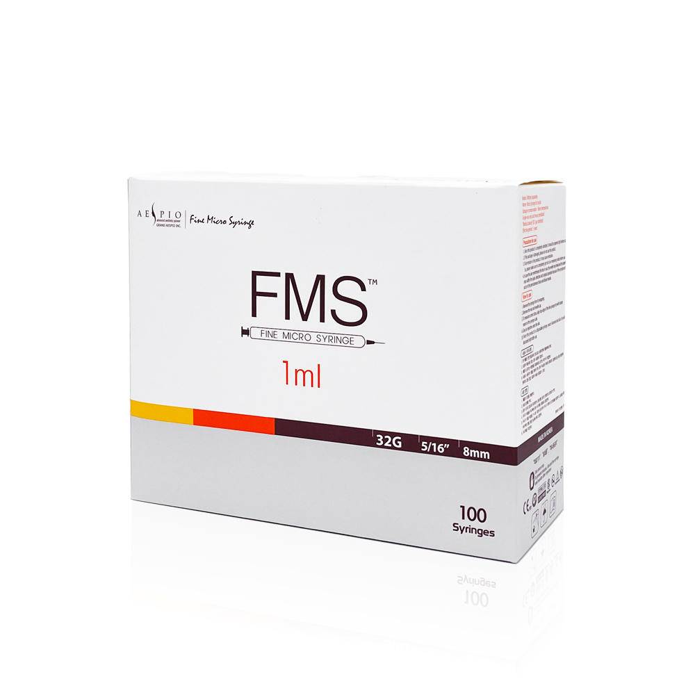 FMS Micro Syringe 32G 8mm 1ml - UKMEDI