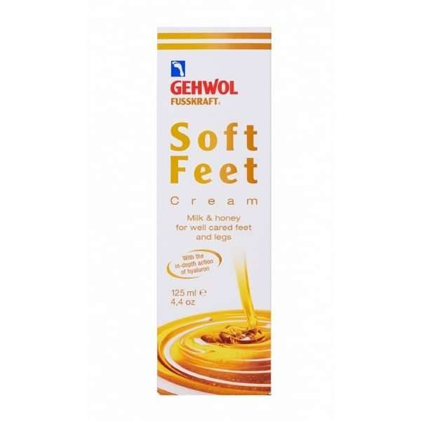 125ml Gehwol Crema Suave para Pies Fusskraft Leche y Miel