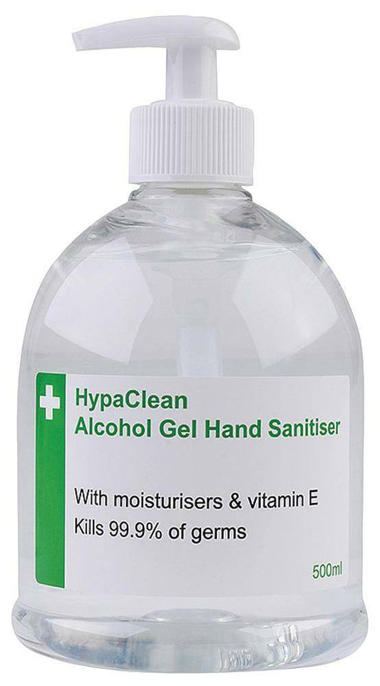 500ml Alcohol Hand Sanitiser HypaClean - UKMEDI