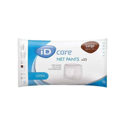 Pantalones iD Care Net, tamaño grande, paquete de 25