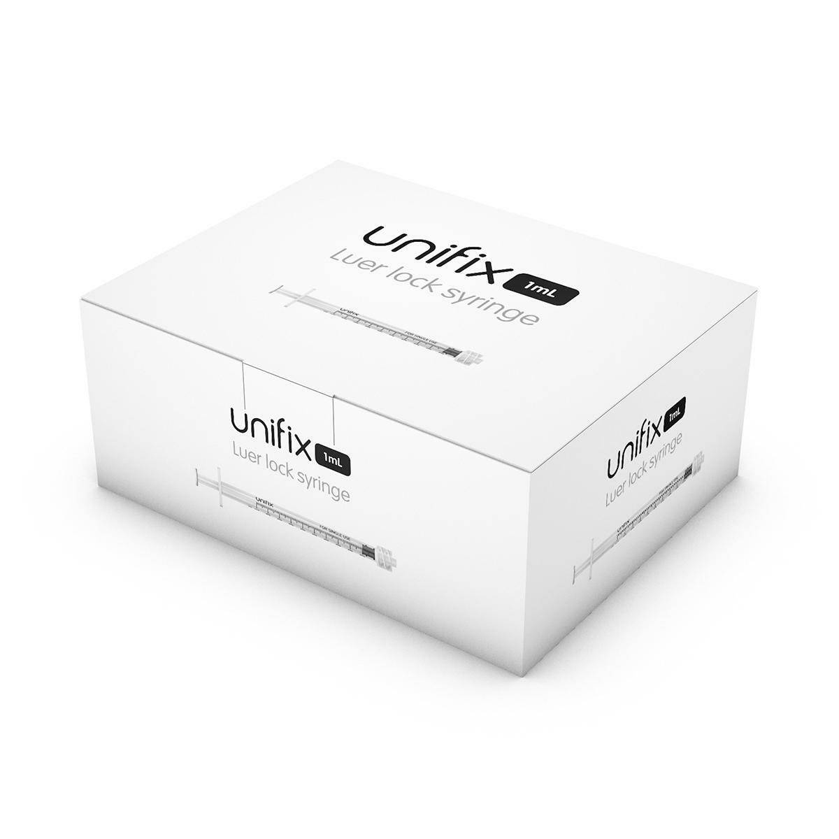 Jeringa Unifix Luer Lock de 1 ml