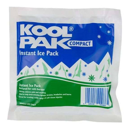 Paquete de hielo instantáneo compacto KoolPak