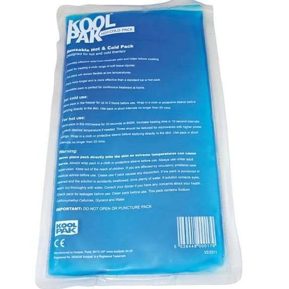 Koolpak Paquete Reutilizable de Calor y Frío 12cm x 29cm