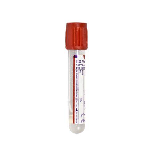 Tubos de extracción de sangre roja BD Vacutainer Tube SST de 3,5 ml