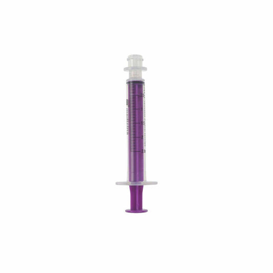Jeringa de dosis baja reutilizable ENFIT de 2,5 ml