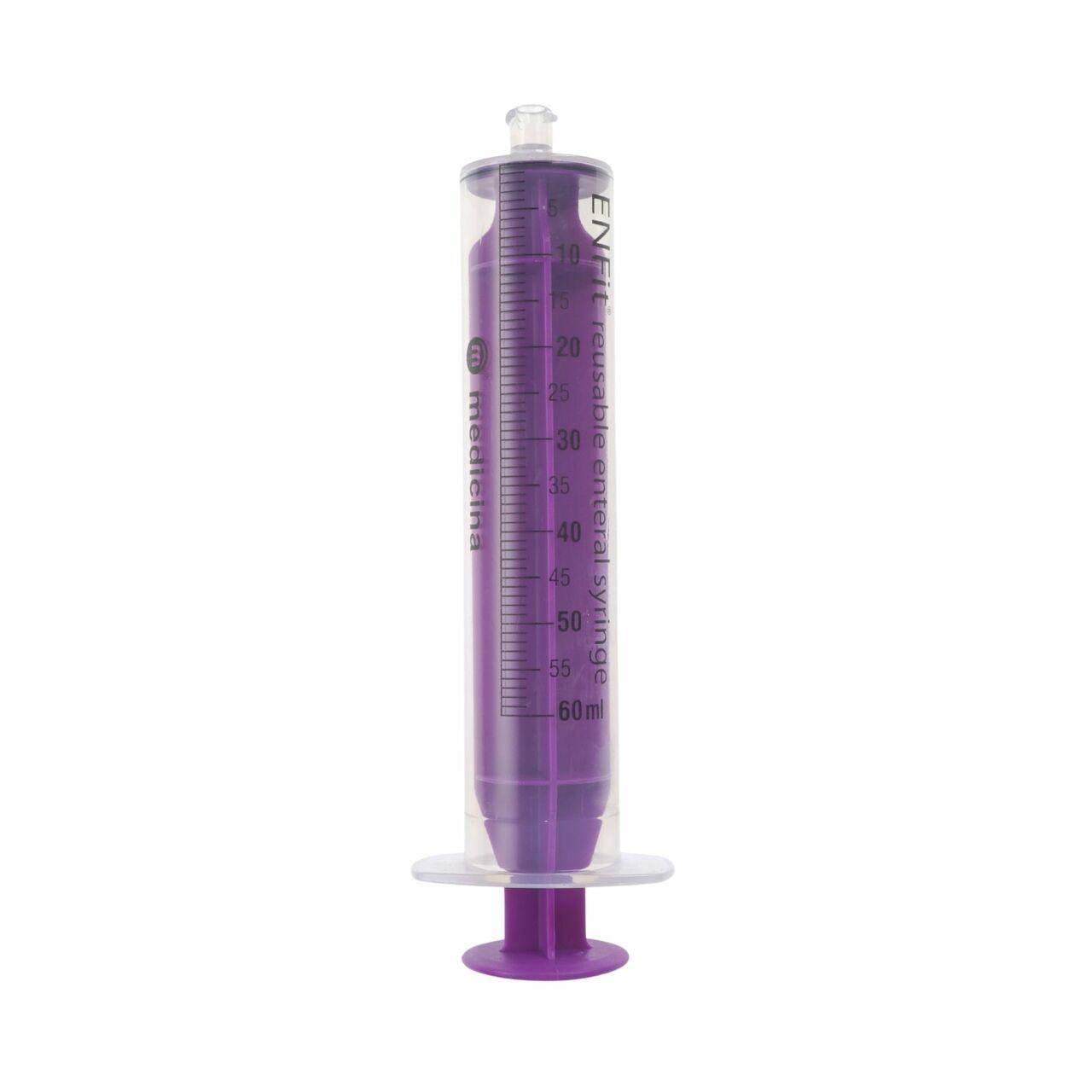 60ml ENFIT Reusable Medicina Syringe LHE60 UKMEDI.CO.UK