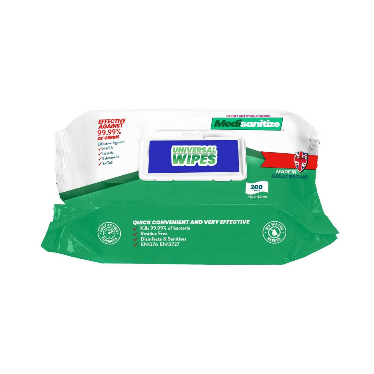 Medisanitize Toallitas Universales Pack de 200