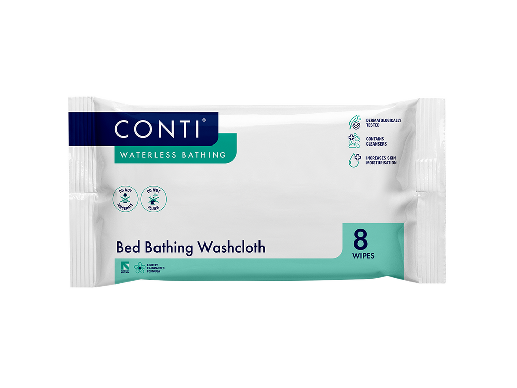 Conti Bed Toallita de Baño Sin Fragancia 8 Paños