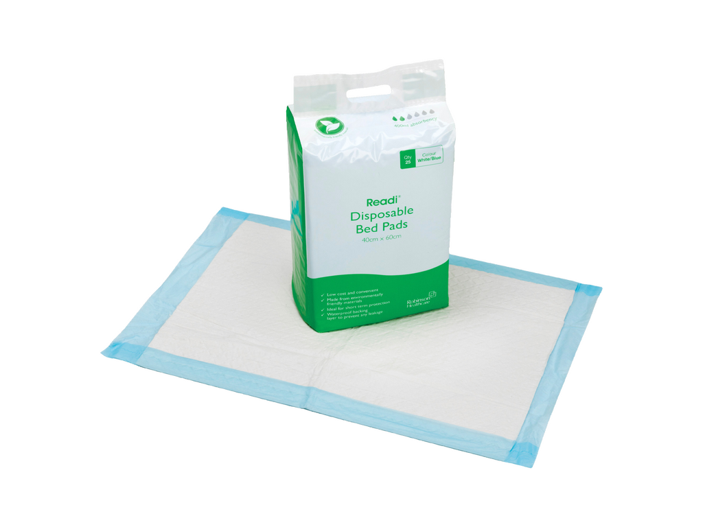 Paquete de 25 protectores de cama desechables Green Readi