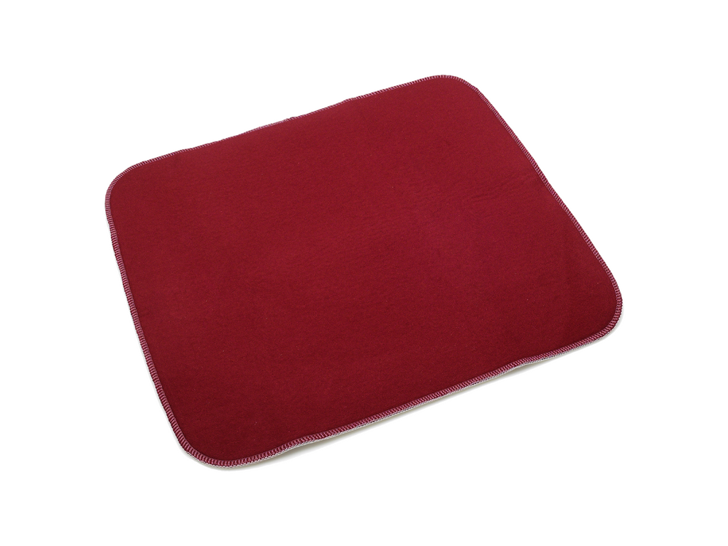 Cojín de asiento Readi burdeos pequeño de 45 cm x 50 cm