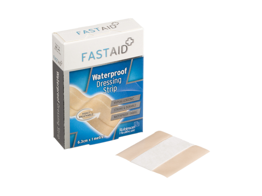 Apósito impermeable Fast Aid de 6,3 cm x 1 m