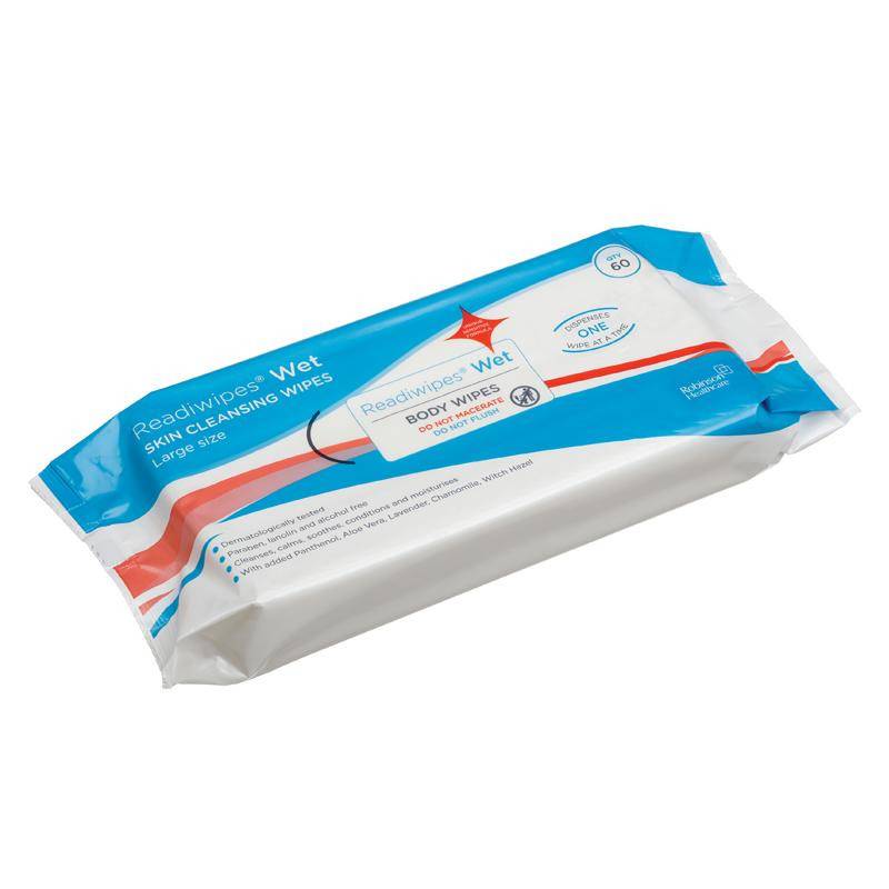 Readiwipes Toallitas húmedas para el cuerpo 60s no macerables