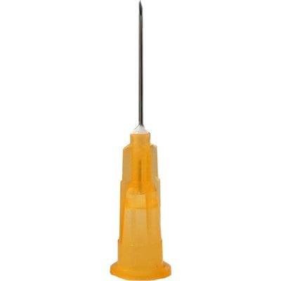 Aguja holandesa Romed de 5/8 pulgadas y color naranja de 25 g