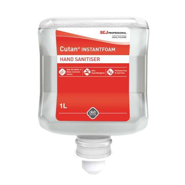 SCJ Professional - Cutan Instantfoam Hand Sanitiser 1litre - CFS39H UKMEDI.CO.UK UK Medical Supplies
