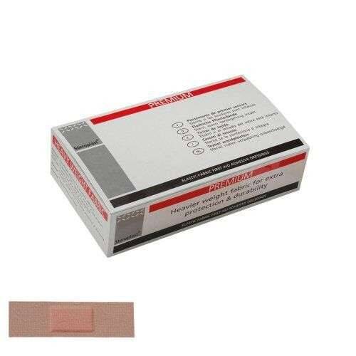 Steroplast Premium Heavyweight Fabric Plasters - Pack of 100 - UKMEDI