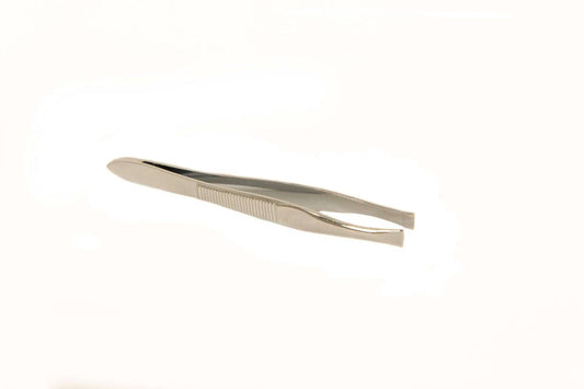 3 inch Flat Tweezers - UKMEDI