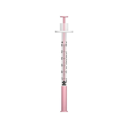 0.3ml 0.3 pulgadas 32g Jeringa y Aguja Unisharp u100 Rosa