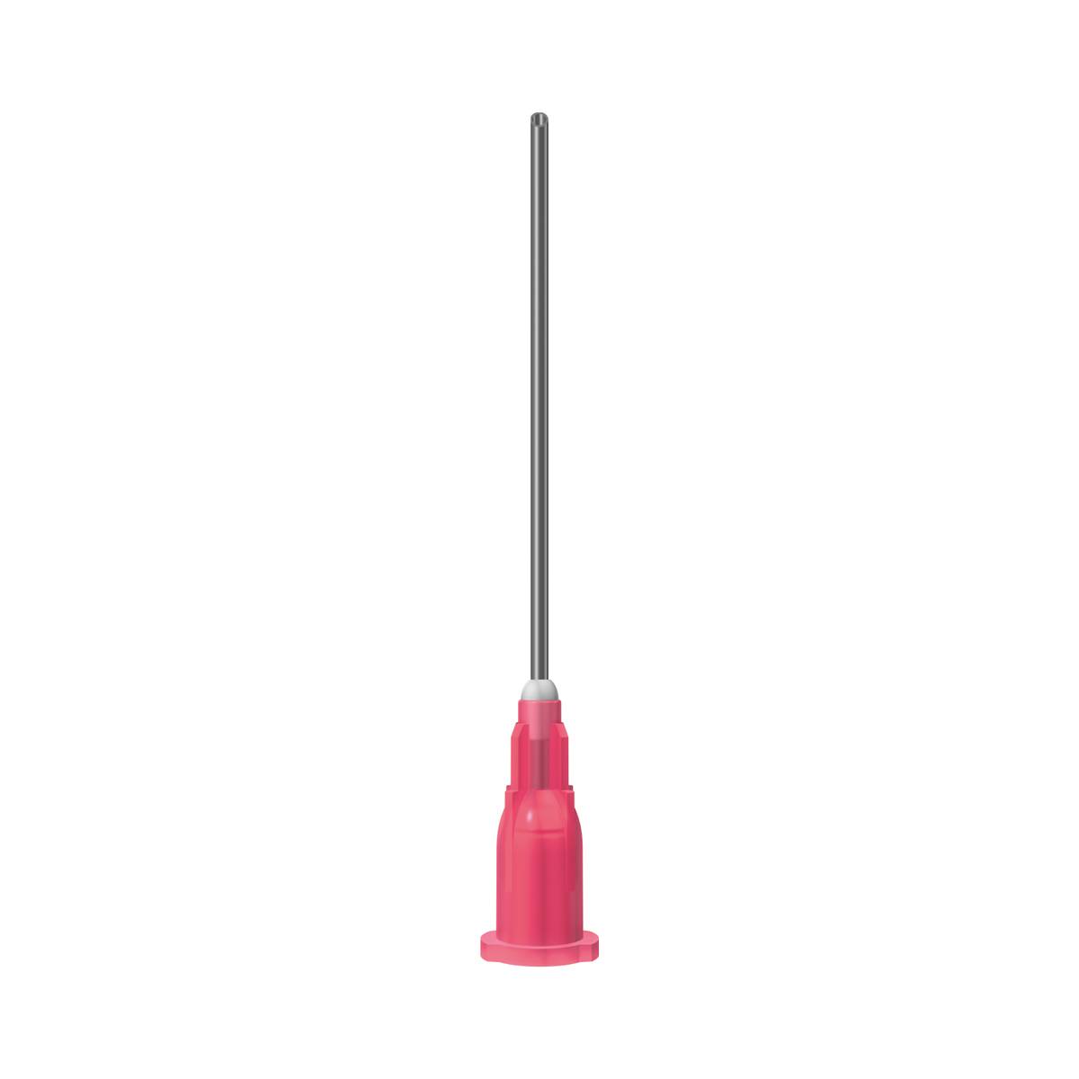 Agujas de dibujo sin punta Unisharp de 18g y 1.5 pulgadas rojas