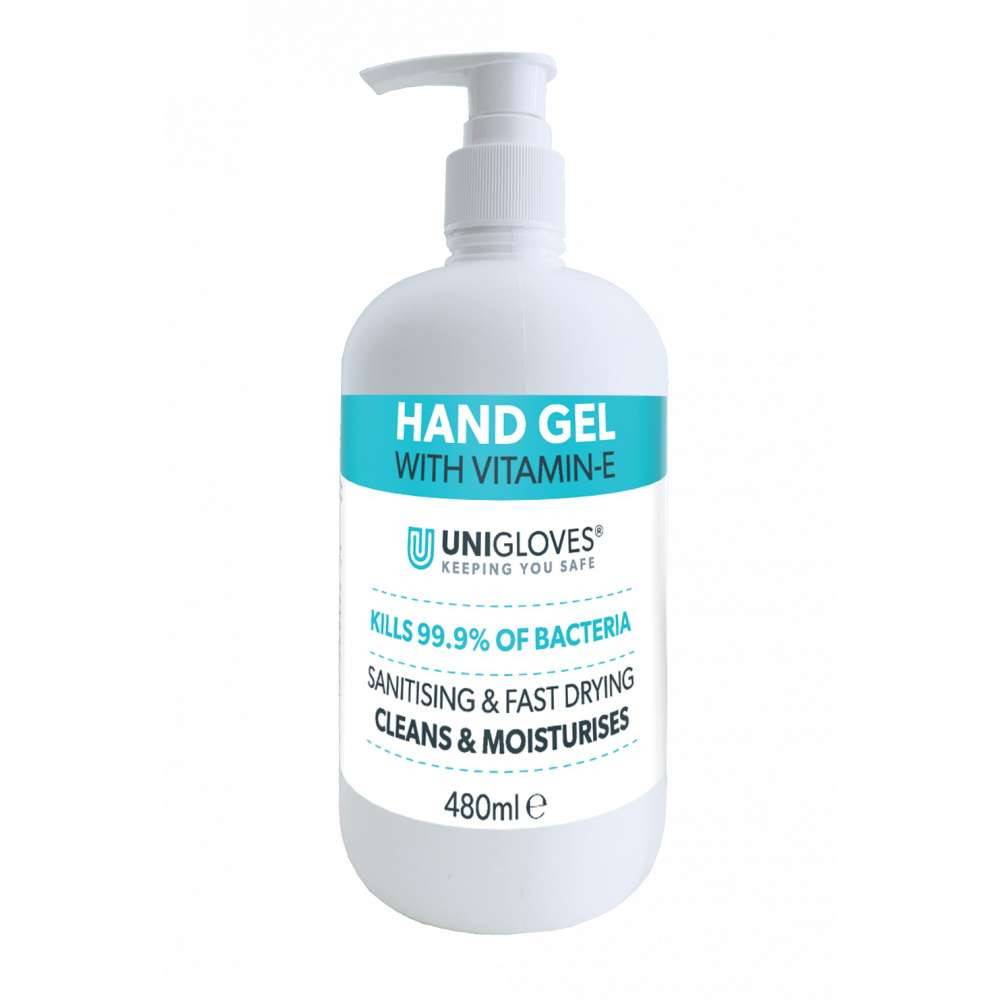 Unigloves Gel de Manos con Vitamina-E 480ml