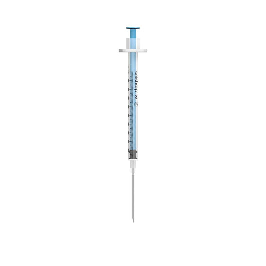 1ml 23G 32mm 1.25 inch Unisharp Syringe and Needle u100 - UKMEDI