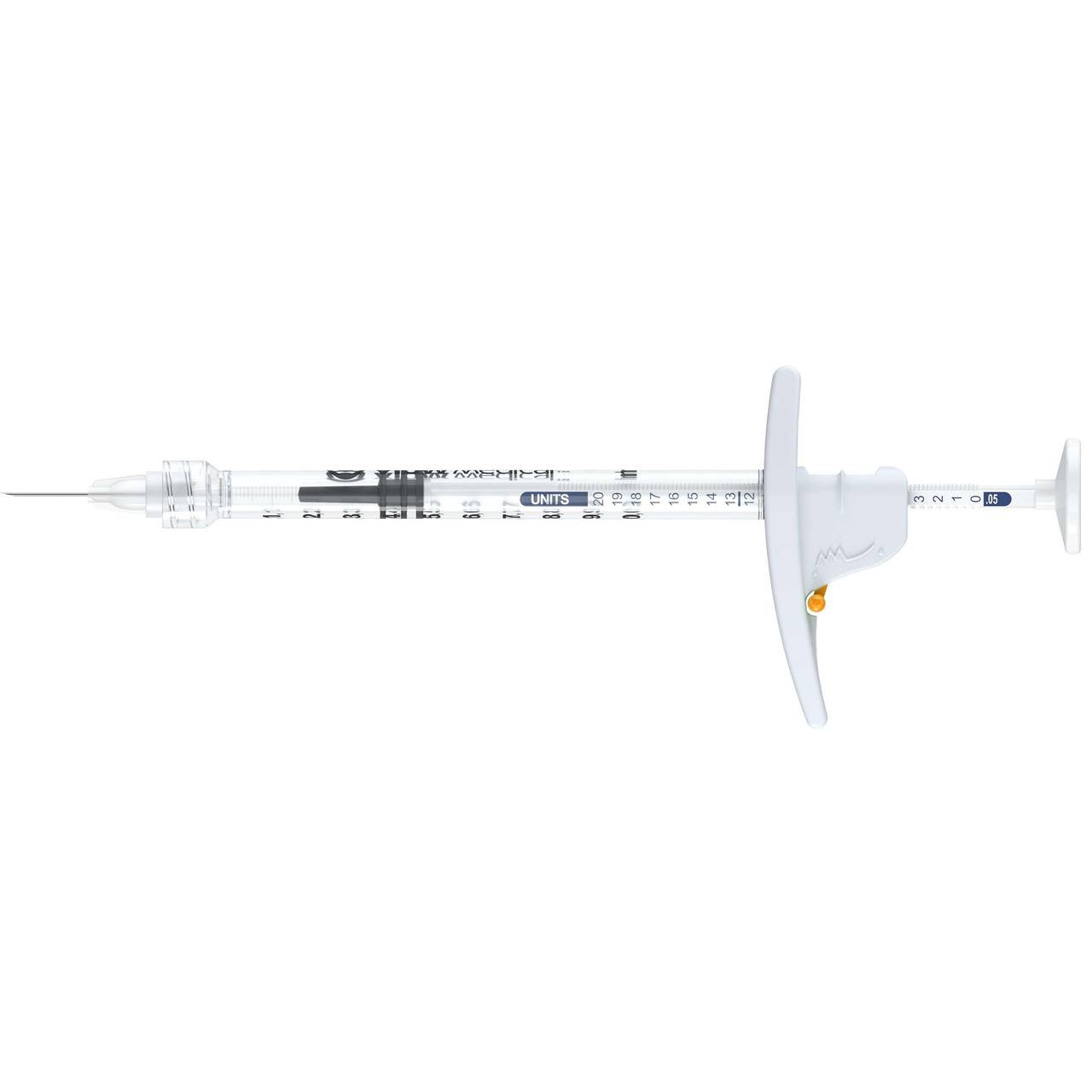 Jeringa 3Dose 1 ml 100 Naranja vlow Medical - Caja 10