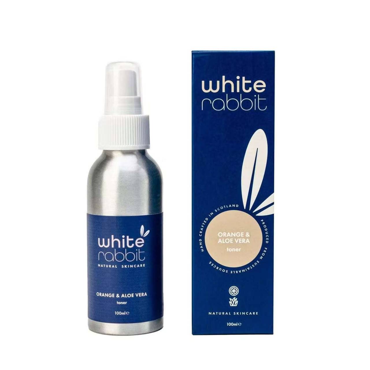 Tónico revitalizante para el cuidado de la piel con flor de naranjo y aloe vera 100 ml